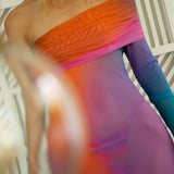 Aurora Boreal Mesh Dress